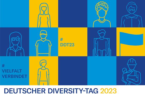 Erkennungsbild des Diversity-Tags 2023